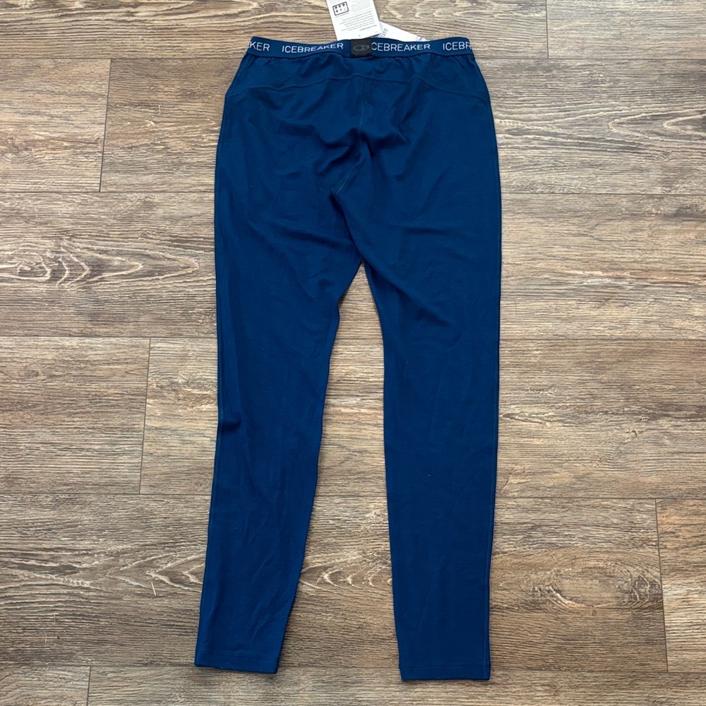 Icebreaker Merino 200 Oasis Thermal Leggings Navy Blue Women's Size Medium NWT - Picture 9 of 9